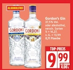 Gordon's Gin 37,5% Vol. im Angebot bei EDEKA in Falkensee Gordon's Gin 37,5% Vol. Angebote bei EDEKA Falkensee für 9,99 €