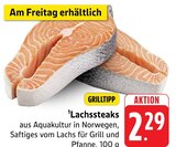 Lachssteaks Angebote bei E center Konstanz für 2,29 €