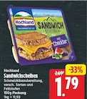 Sandwichscheiben von Hochland im aktuellen E center Prospekt
