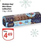 Hey! Mini-Elisen Lebkuchen im Angebot bei GLOBUS in Mannheim Hey! Mini-Elisen Lebkuchen Angebote von Wicklein bei GLOBUS Mannheim für 4,49 €