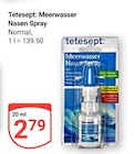 Aktuelle Nasenspray Angebote bei GLOBUS in Bochum Aktuelles Meerwasser Nasen Spray Angebot bei GLOBUS in Bochum ab 2,79 €