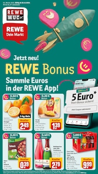 Aktueller REWE Prospekt "Dein Markt" Seite 1 von 18 Seiten