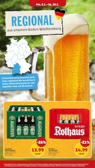 Bier im Penny Prospekt "Wer günstig will, muss Penny." mit 46 Seiten (Singen (Hohentwiel))