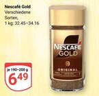 Gold Angebote von Nescafé bei GLOBUS Altenburg für 6,49 €