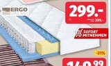 Taschenfederkernmatratze „Lord“ Angebote von ERGO DREAM bei Segmüller Ulm für 299,00 €