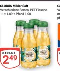 Aktuelles Milder Saft Angebot bei GLOBUS in Koblenz ab 2,49 €