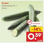 Netto Marken-Discount - Gurken Angebot im Prospekt Gurken bei Netto Marken-Discount im Prospekt "" für 0,59 €
