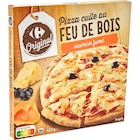 Pizza cuite au feu de bois surgelée - CARREFOUR ORIGINAL en promo chez Carrefour Market Lille à 2,35 €