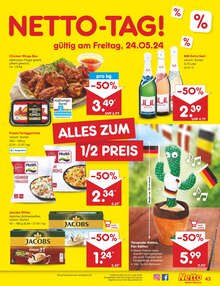 Hähnchen im Netto Marken-Discount Prospekt "Aktuelle Angebote" mit 55 Seiten (Münster)