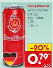 König Pilsener Angebote bei Netto Marken-Discount Voerde für 0,79 €