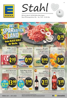 Aktueller EDEKA Prospekt "Aktuelle Angebote" Seite 1 von 24 Seiten für Köln