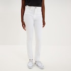Pantalon slim taille standard blanc femme - La Halle à Aulnay-sous-Bois Pantalon slim taille standard blanc femme en promo chez La Halle Aulnay-sous-Bois à 19,99 €