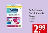 Aktuelles Dr. Beckmann Farb & Schmutz Fänger Angebot bei famila Nordost in Lübeck ab 2,99 €