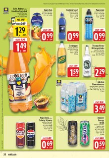 Cola im EDEKA Prospekt "Aktuelle Angebote" mit 30 Seiten (Paderborn)