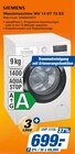 Aktuelles Waschmaschine WU 14 UT 72 EX Angebot bei expert in Nürnberg ab 699,00 €