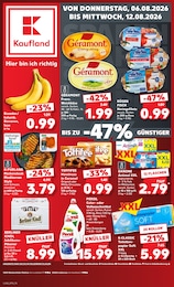 Aktueller Kaufland Prospekt, "Hier bin ich richtig", mit Angeboten der Woche, gültig von 06.08.2026 bis 06.08.2026