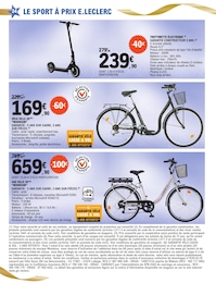 Offre Vélo dans le catalogue E.Leclerc du moment à la page 24