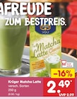 Matcha Latte Angebote von Krüger bei Netto Marken-Discount Mannheim für 2,49 €