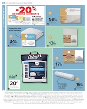Couette Angebote im Prospekt "Le linge de maison, c'est nous, la vie qui va avec c'est vous." von Carrefour Couette Angebote im Prospekt "Le linge de maison, c'est nous, la vie qui va avec c'est vous." von Carrefour auf Seite 18