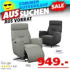 Aktuelle Relaxsessel Angebote bei Seats and Sofas in Wuppertal Aktuelles Reagan Sessel Angebot bei Seats and Sofas in Wuppertal ab 949,00 €
