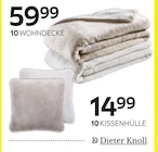 Wohndecke „Kreppa“ und Kissenhülle „Kreppa von Dieter Knoll im aktuellen XXXLutz Möbelhäuser Prospekt für 14,99 €