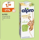 Growing Up Hafer Drink von ALPRO im aktuellen Müller Prospekt für 1,69 €