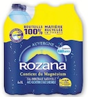 Eau minérale naturelle gazeuse - ROZANA - Super U à Marseille Eau minérale naturelle gazeuse - ROZANA en promo chez Super U Marseille à 0,91 €