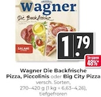 Die Backfrische Pizza im Angebot bei Hieber in Lörrach Die Backfrische Pizza Angebote von Wagner bei Hieber Lörrach für 1,79 €