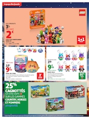 Promos Playmobil dans le catalogue "LE GOÛT DU RÉCONFORT" de Auchan Hypermarché Playmobil en promo dans le catalogue Auchan Hypermarché à la page 50