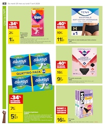 Offre Tena dans le catalogue Carrefour du moment à la page 22