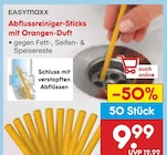 Abflussreiniger-Sticks mit Orangen-Duft im Angebot bei Netto Marken-Discount in Coesfeld Abflussreiniger-Sticks mit Orangen-Duft Angebote von EASYmaxx bei Netto Marken-Discount Coesfeld für 9,99 €