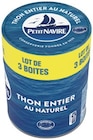 Thon entier au naturel - PETIT NAVIRE en promo chez Lidl Mont-de-Marsan à 2,61 €