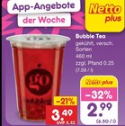 Bubble Tea Angebote bei Netto Marken-Discount Wolfenbüttel für 2,99 €