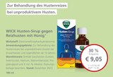 Husten-Sirup gegen Reizhusten mit Honig Angebote von WICK bei LINDA Premiumapotheke Schwerte für 9,05 €