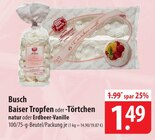 Baiser Tropfen Angebote von Busch bei famila Nordost Buchholz für 1,49 €