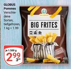 Aktuelle Wecker Angebote bei GLOBUS in Duisburg Aktuelles Pommes Angebot bei GLOBUS in Duisburg ab 2,99 €