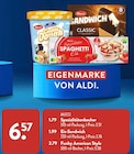 Spezialitätenbecher oder Eis-Sandwich oder Funky American Style Angebote von Mucci bei ALDI SÜD Ettlingen für 1,79 €