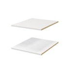 Promo Lot de 2 étagères décor blanc Homny L. 50 X P. 58 cm à 20,00 € dans le catalogue Brico Dépôt à Vierzon