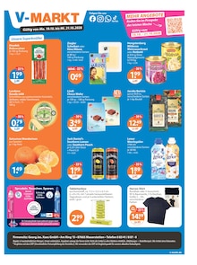 V-Markt Schongau Prospekt der aktuellen Woche, gültig von 19.10.2026 bis 21.10.2026 Aktueller V-Markt Schongau Prospekt "V-Markt einfach besser einkaufen" mit 3 Seiten