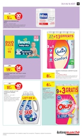 Promos Lessive dans le catalogue "-60% DE REMISE IMMÉDIATE SUR LE 2ÈME" de Intermarché Express Lessive en promo dans le catalogue Intermarché Express à la page 15