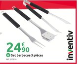 Set barbecue 3 pièces - inventiv - Mr. Bricolage à Le Passage Set barbecue 3 pièces - inventiv en promo chez Mr. Bricolage Le Passage à 24,90 €