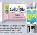 Feuchtes Toilettenpapier Sensitiv Pflegend bei EDEKA im Markdorf Prospekt für 0,99 €