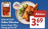 Halbes Hähnchen im ALDI SÜD Prospekt Halbes Hähnchen von Meine Metzgerei im aktuellen ALDI SÜD Prospekt für 3,69 €