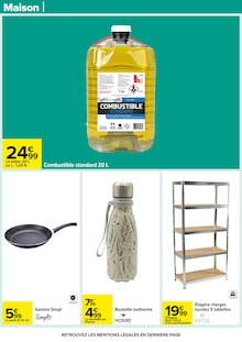 Promotion Ménagère dans le prospectus Carrefour, valable du 18/11/2025 au 01/12/2025 Promo Ménagère dans le catalogue Carrefour du moment à la page 53