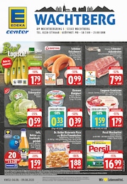 E center Prospekt: "Aktuelle Angebote", 28 Seiten, 04.08.2025 - 09.08.2025