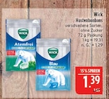Atemfrei im Angebot bei Marktkauf in Nürnberg Atemfrei Angebote von Wick bei Marktkauf Nürnberg für 1,39 €