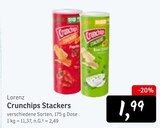 Crunchips Stackers von Lorenz im aktuellen Konsum Prospekt für 1,99 €