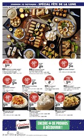 Promotion Ravioli dans le prospectus Géant Casino, valable du 19/09/2023 au 01/10/2023 Promo Ravioli dans le catalogue Géant Casino du moment à la page 20