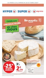 Catalogue Super U à Granville, avec 8 pages Prospectus Super U à Granville, "Célébrons LES PRODUCTEURS de chez nous", 8 pages, 13/10/2026 - 18/10/2026