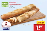 Rustikales Steinofenbaguette von BACK STUBE im aktuellen Netto Marken-Discount Prospekt